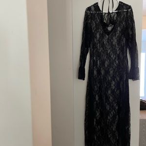 Brand New Beautiful lace Dress with Thong-Size 1XL